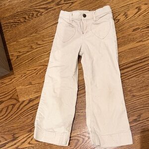 Crewcuts Cream Heart Pocket Pants